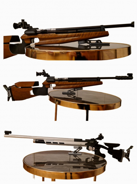 Verstellbar Auflageplatte für Steyr Anschütz Feinwerkbau Walther Matchgewehr Palmrest PRO-S WKP – Bild 3