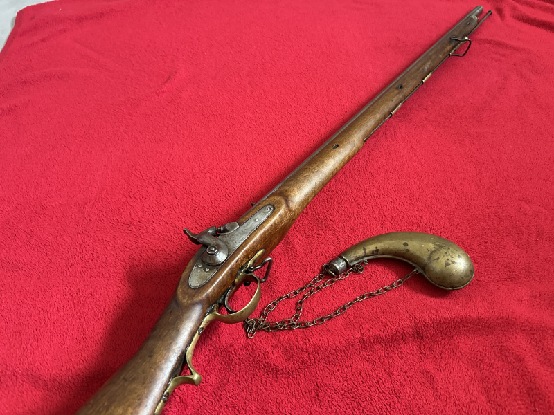 ==>Schwere originale Muskete Cal. 21 mm -Um 1800 Enfield-Preussen ? Sehr gut selten so Sammlerstück! – Bild 5