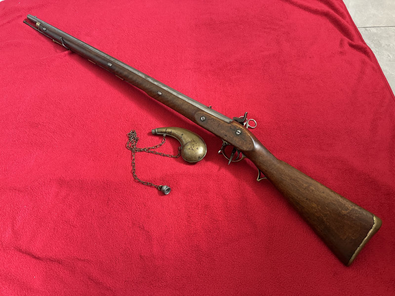 ==>Schwere originale Muskete Cal. 21 mm -Um 1800 Enfield-Preussen ? Sehr gut selten so Sammlerstück! – Bild 2