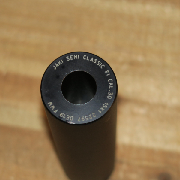 original JAKI SEMI CLASSIC F1 SCHALLDÄMPFER Kal. 30 mit M15x1 GEWINDE 308WIN 30-06 300WinMag – obrázek 2