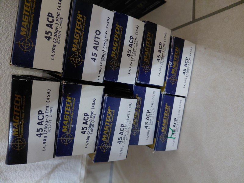 45 Auto Hülsen von Magtech (1000 Stk) – kuva 2