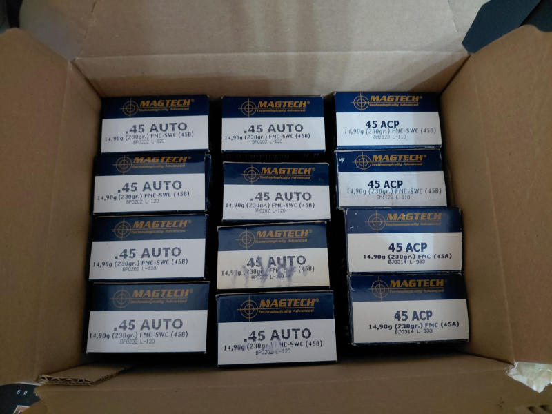 45 Auto Hülsen von Magtech (1000 Stk) – kuva 3