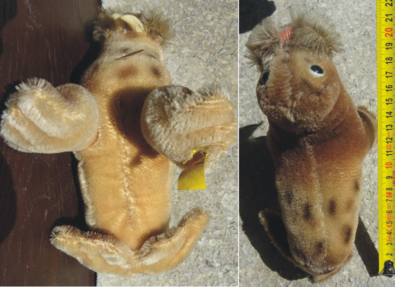 Orig. altes Steiff-Walross „Paddy“ – obrázek 2