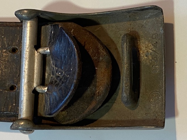 Infantrie HJ Koppel Schloss RZM & Koppelriemen No Bajonett K98 Kopelschuh – Bild 3