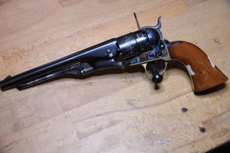 Vorderlader Revolver .44 Uberti 1860 Army Vorderladerrevolver – billede 2