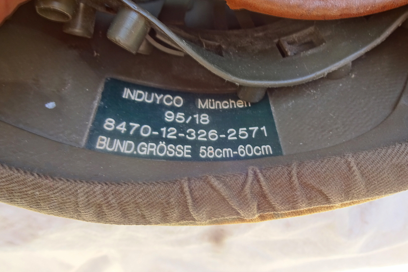 Gefechtshelm INDUYCO München – Bild 2