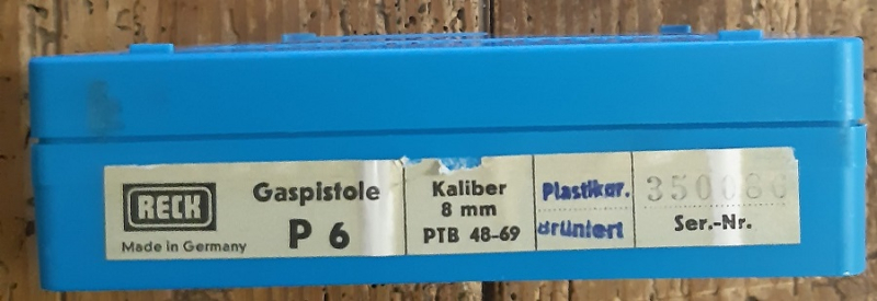 Reck Gaspistole mit 20 Schuss Reizgas – Bild 2