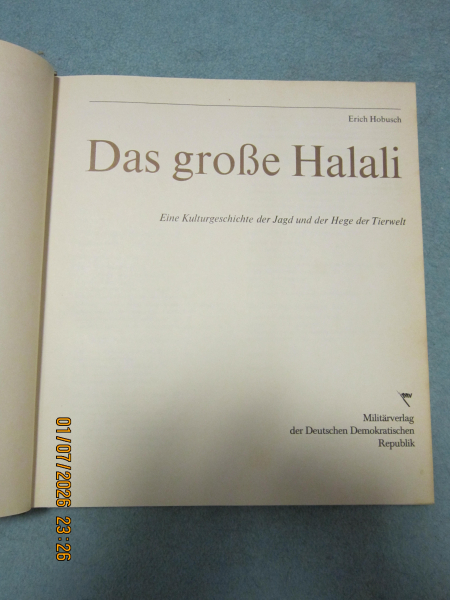 altes DDR Buch: Das große Halali – Bild 2