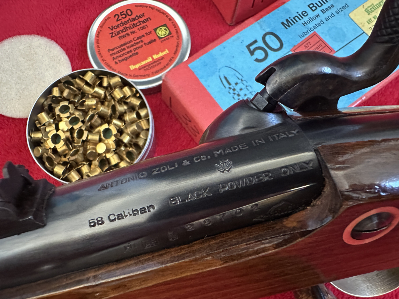 ==>Sammler&Schützen Achtung! A.Zoli - Carbine Cal..58 -sehr gut -selten so beste Italy Fertigung 1A – Bild 4