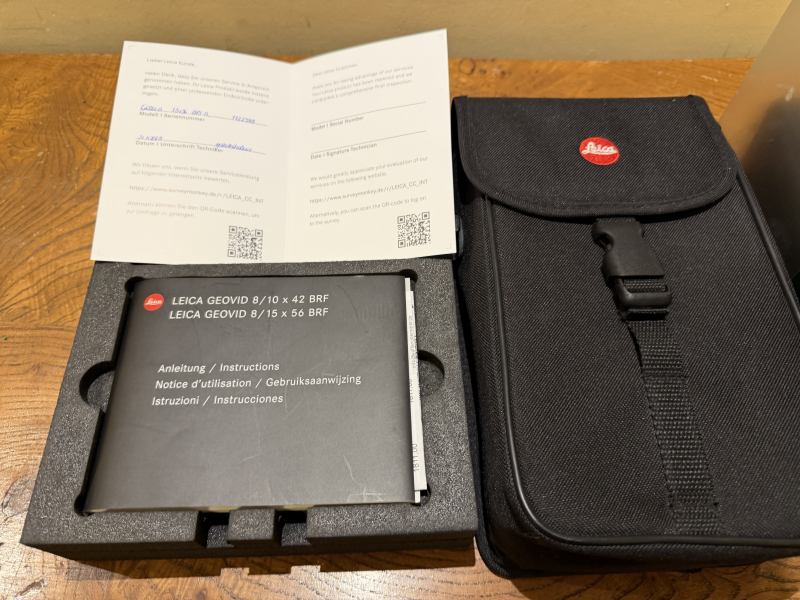 Leica Geovid 15x56BRF-M,Neupreis 2845,- !!!Nov25 Werksservice um 460,—!!!, vgl. Swarovski SLC Range – Bild 4
