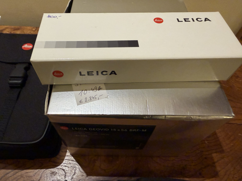 Leica Geovid 15x56BRF-M,Neupreis 2845,- !!!Nov25 Werksservice um 460,—!!!, vgl. Swarovski SLC Range – Bild 6