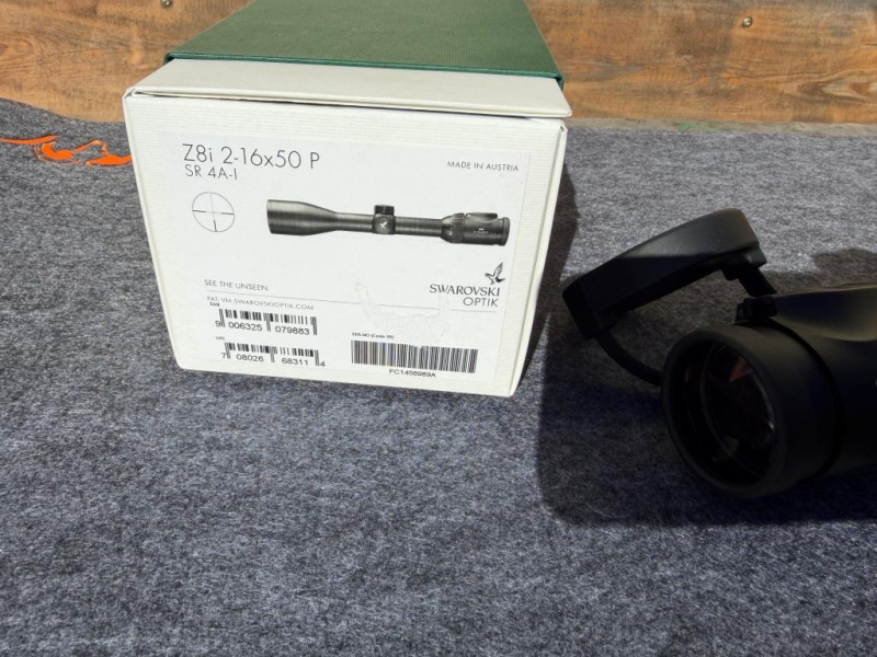 Zielfernrohr Swarovski Z8i 2 - 16 x 50 SR 4Ai mit Blaser Sattelmontage OVP – stampa 5
