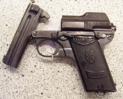 Pistole Steyr, Mod. 1909/34, Kal. 7,65 Br. – Bild 3