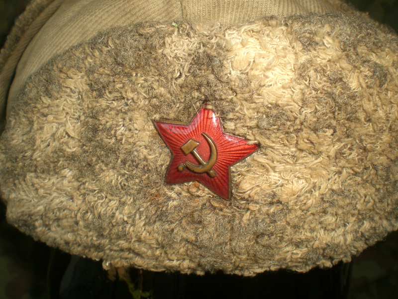 abx Sowjetische Wintermütze Original 2. Weltkrieg – Bild 2