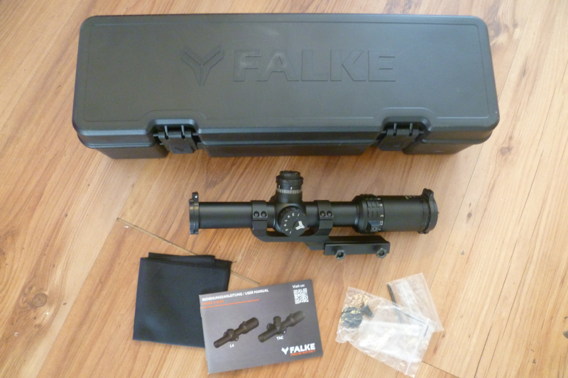 Zielfernrohr Falke 1-6x24 Mil-Dot Picatinny – Bild 1