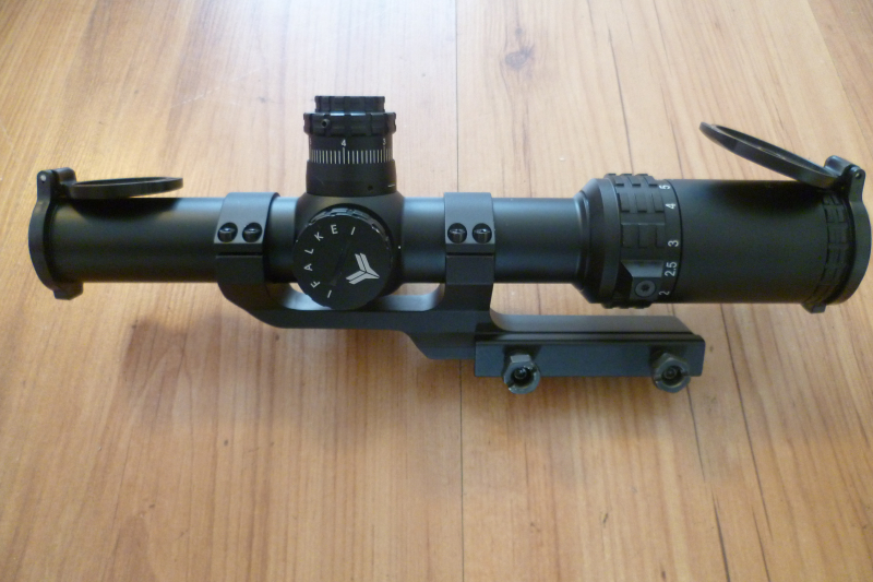 Zielfernrohr Falke 1-6x24 Mil-Dot Picatinny – Bild 4