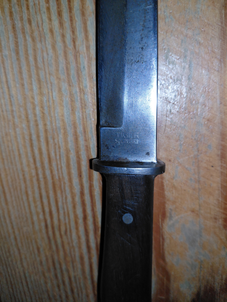 Orginal Infanteriemesser 42 Tiger Solingen – εικόνα 2