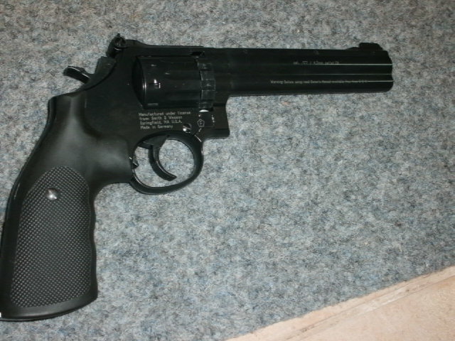 CO 2 Revolver Modell 586-6" von Smith & Wesson in OVP !!!! !!!!! – Bild 2