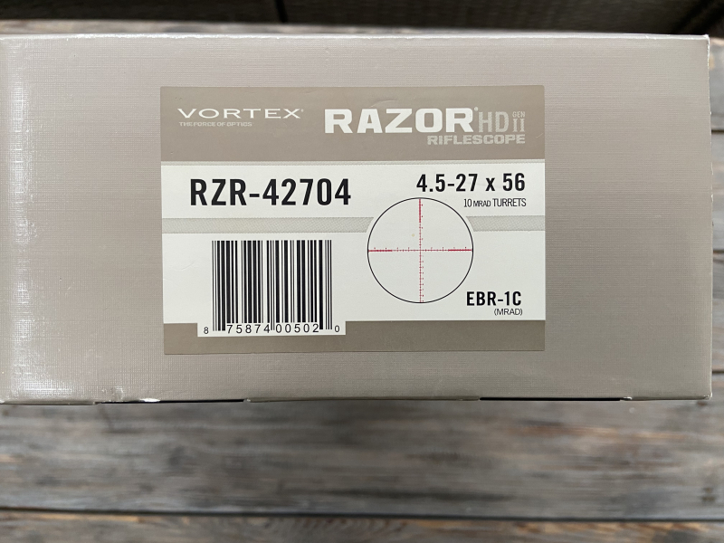 VORTEX RAZOR HDII 4,5-27x56 EBR-1C(MRAD) – Bild 5