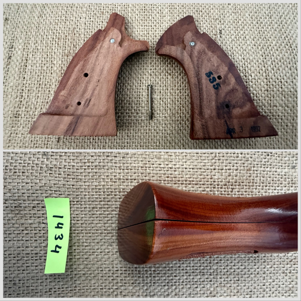 Originale S&W L-SB Edelholz-Griffschalen - Goncalo Alves 1980/90er Jahre - Mod. 586/686 usw. – Bild 2