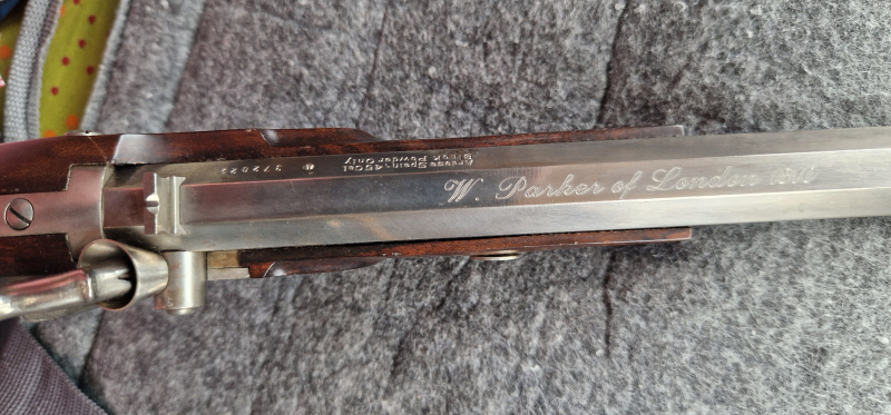 W.Parker of London, Perkussionspistole Ardesa .45 – Bild 3