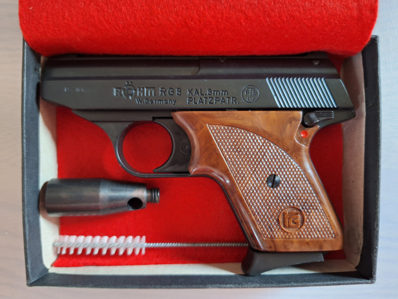 Röhm RG8 brüniert Kaliber 8 mm Knall – Bild 3