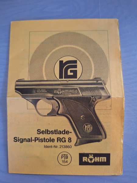Röhm RG8 brüniert Kaliber 8 mm Knall – Bild 4