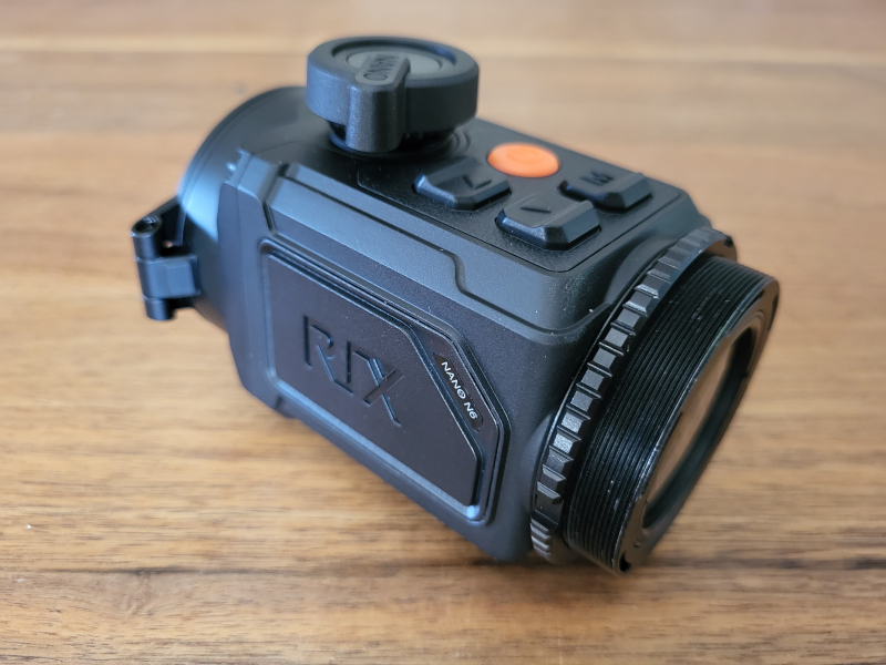 RIX Wärmebildvorsatzgerät Nano N6 50mm LRF Laser Range Finder wie Thermtec 650 Hikmicro 50 Guide – Bild 3