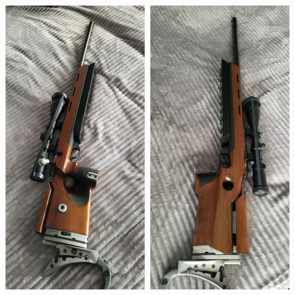Anschütz 1913 Super Match 22lr mit Simalux KK50 – imaginea 3