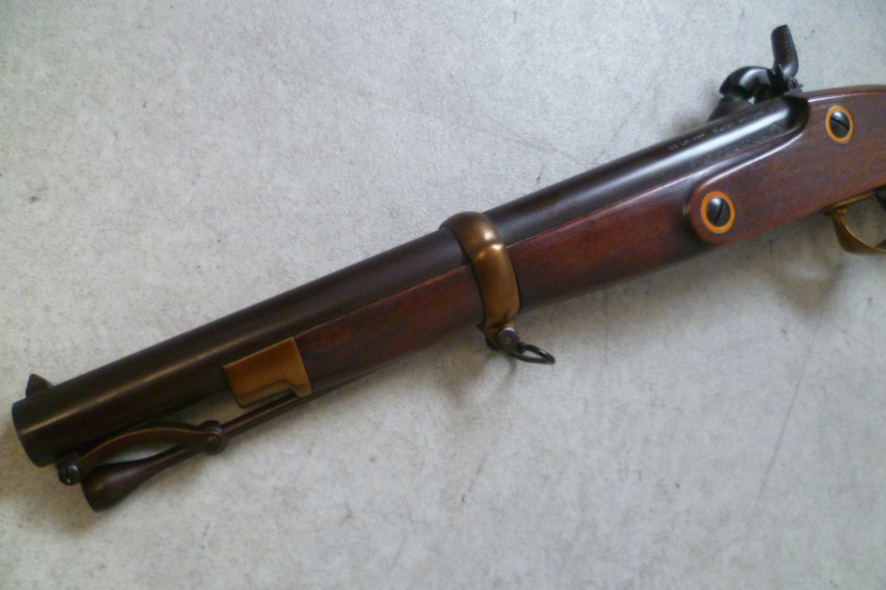 Perkussionspistole Antonio Zoli Zouave Pistole .58 M1855 – Bild 4
