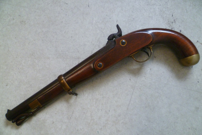 Perkussionspistole Antonio Zoli Zouave Pistole .58 M1855 – Bild 3