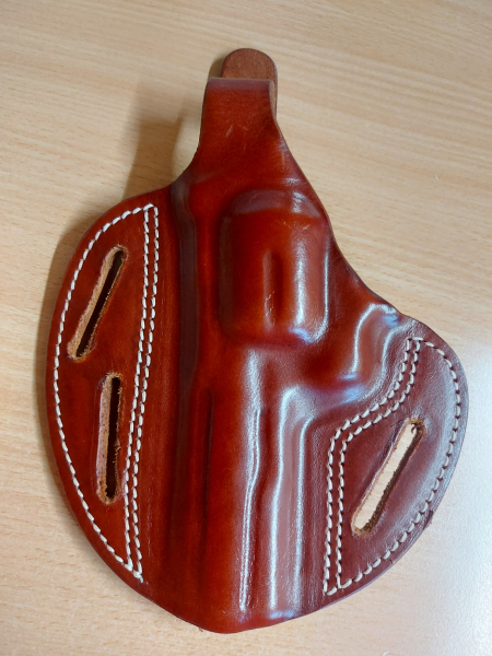 Holster für Revolver, Colt Python, Leder, sehr stabil, TOP !!! – obrázek 2