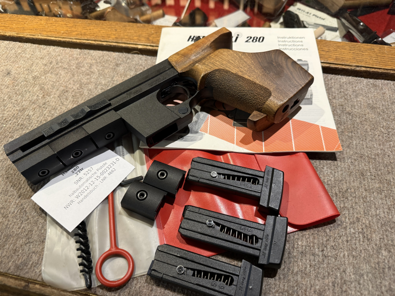 Hämmerli Mod 280 Kal. .22lr, mit Zubehör, TOP !!! – Bild 3