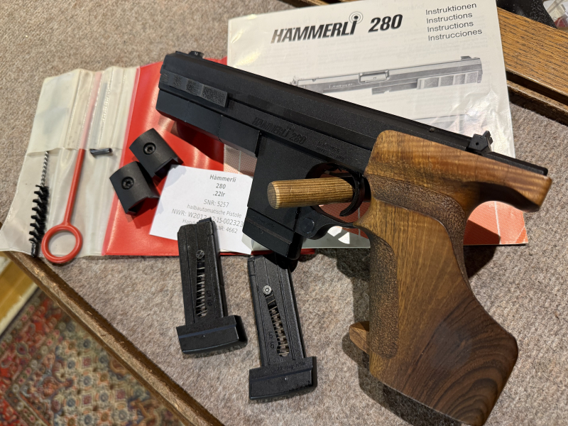 Hämmerli Mod 280 Kal. .22lr, mit Zubehör, TOP !!! – Bild 2