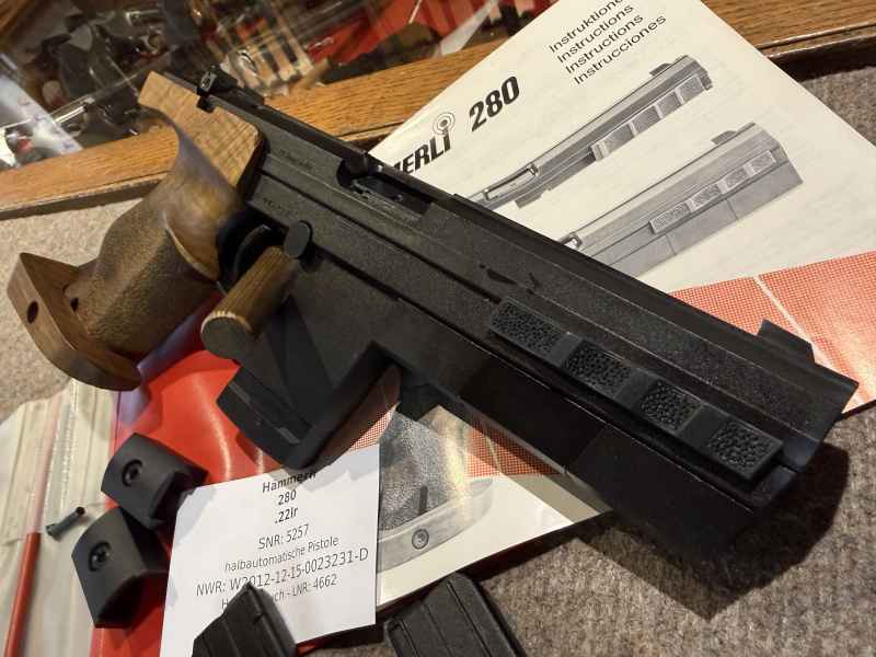Hämmerli Mod 280 Kal. .22lr, mit Zubehör, TOP !!! – Bild 4