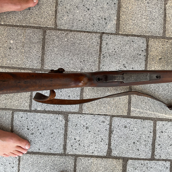 100% originaler Gewehrschaft Kar. 98 A inkl. freier Teile – Bild 3