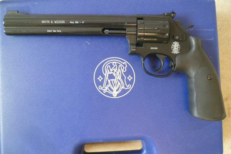 CO2-Pistole Smith & Wesson 586-8" 4,5 mm Diabolo – Bild 3