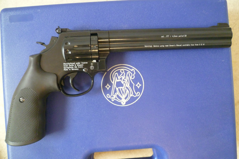 CO2-Pistole Smith & Wesson 586-8" 4,5 mm Diabolo – Bild 2