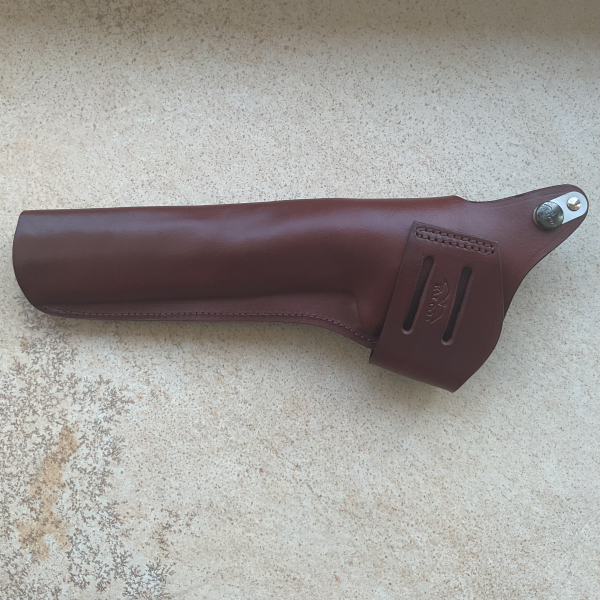 Lederholster für Revolver S&W .44er Mag und Colt Python bis 8 3/8 Zoll Lauf – Bild 2