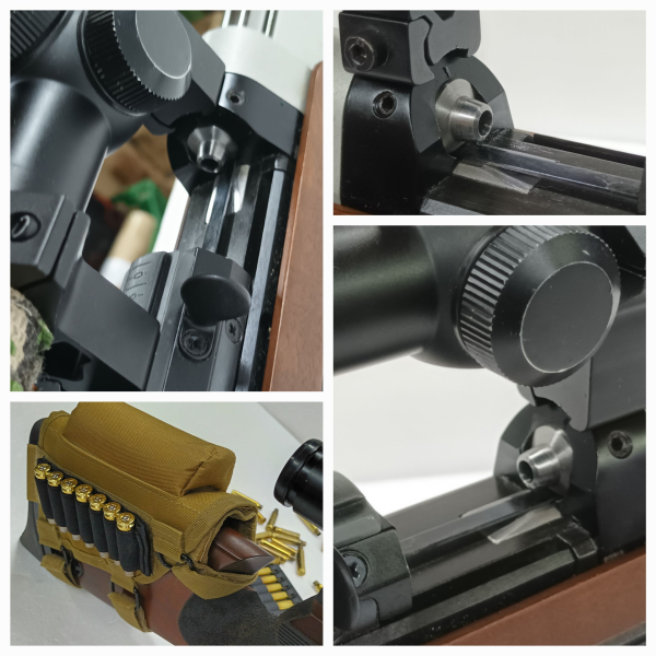 ANSCHÜTZ 2001 SuperAir __ Luftgewehr + ZF 8x56 + 2.Bein + Muni Tasche + __ MEGA UMBAU – Bild 5