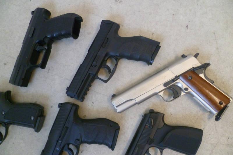 Konvolut CO2-Pistolen Walther, Baikal, Colt, etc. 4,5 mm – Bild 4