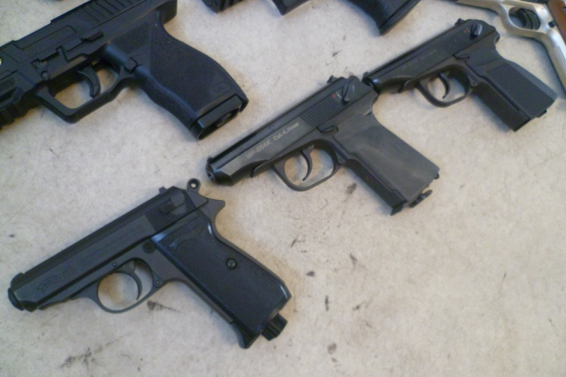 Konvolut CO2-Pistolen Walther, Baikal, Colt, etc. 4,5 mm – Bild 2