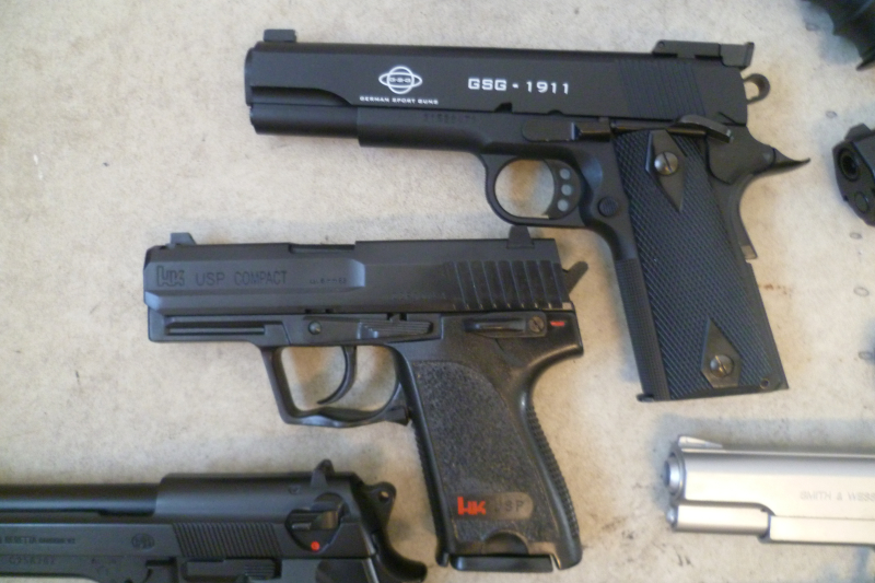 Konvolut Softair Federdruck-Pistolen 6 mm BB – Bild 2