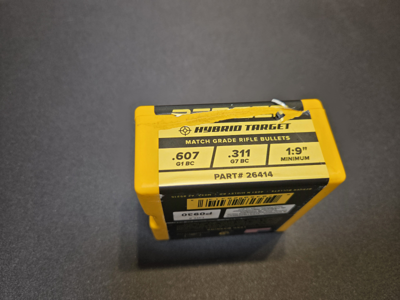 Geschosse Berger Hybrid Target 140 Grain #26414 - 6,5 mm / .264 - 92 Stk. – Bild 2