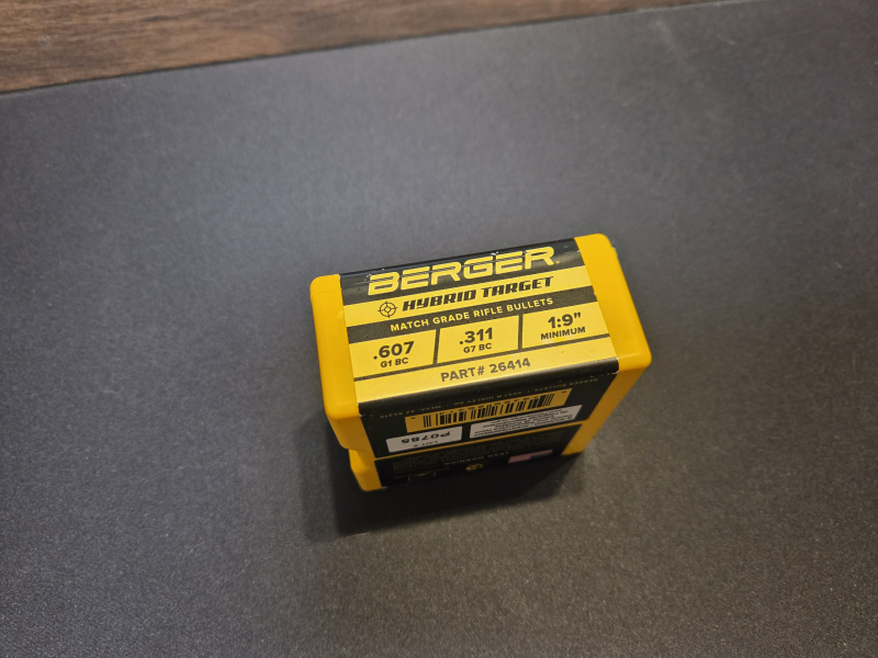Geschosse Berger Hybrid Target 140 Grain #26414 - 6,5 mm / .264 - 100 Stk. – billede 2
