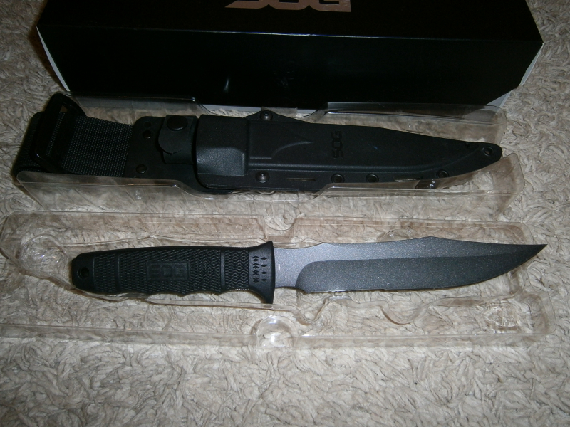 SOG Navy Seal Messer mit OVP das richtig grosse nicht das kleine PUP – billede 2