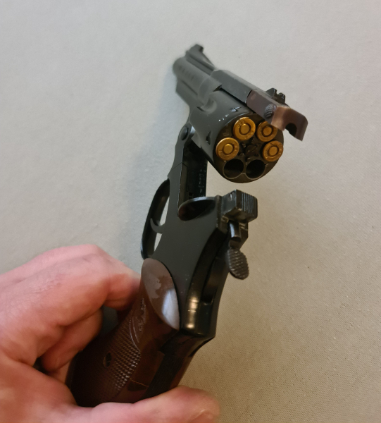 Mayer & Söhne Kipplauf Revolver Mod."S" , Cal.320 PTB 86-69 – Bild 6