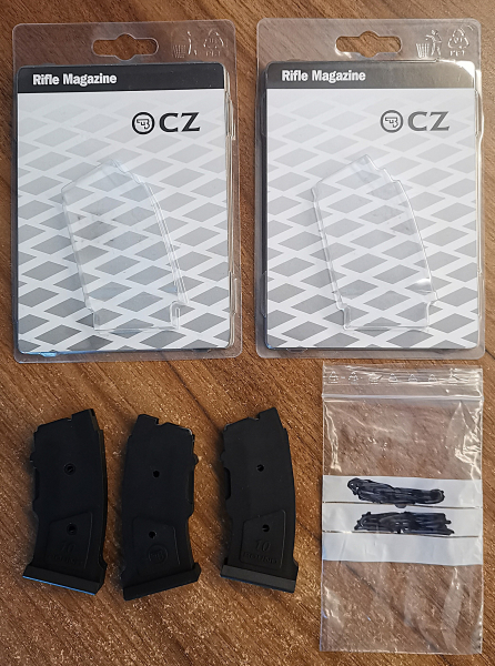 CZ457 10 Schuss Polymer-/Kunststoff-Magazin Kaliber .22lr / .22lfb passend für CZ457,455,453,452,512 – Bild 3