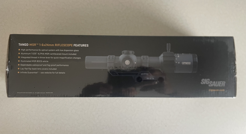 SIG SAUER TANGO 1-6x24 LPVO Drückjagd Glas Vortex Razor Eotech Vudu Nightfoce Atacr – снимка 2