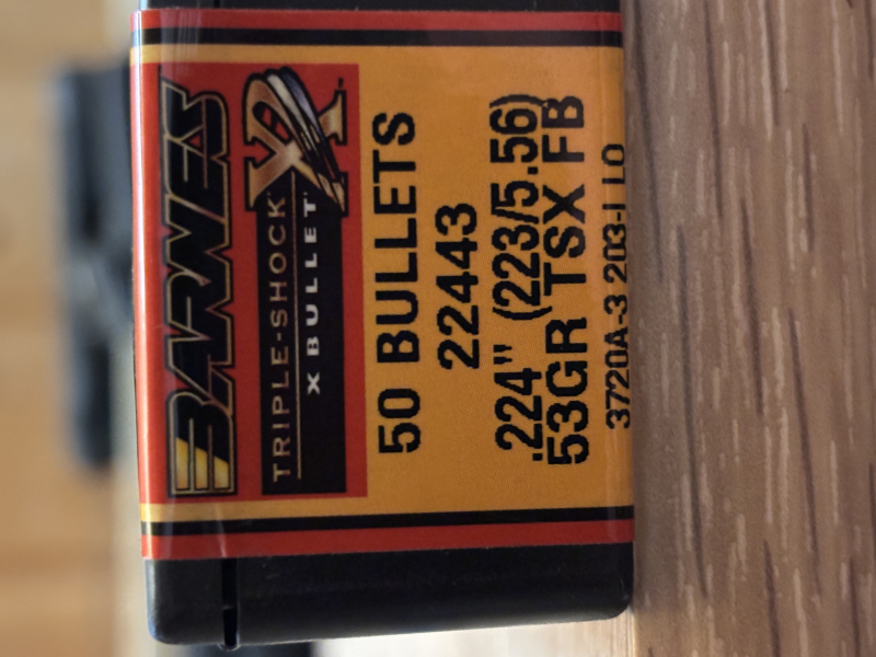 Barnes TSX FB .224 (53 Grain) 50 – Bild 1